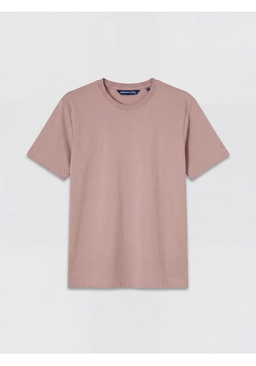Lc Waikiki Pembe Loose Fit Basic Dry Touch Tişört