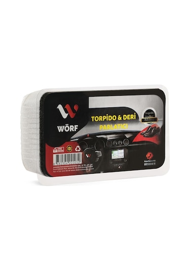 Wörf Torpido Bakım Sütü 500 ML + Torpido Parlatıcı Sünger