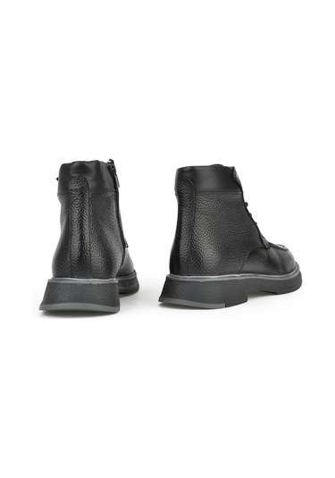Ziya, Erkek Hakiki Deri Bot 1431024z6601 Siyah 1431024z6601 000 Siyah
