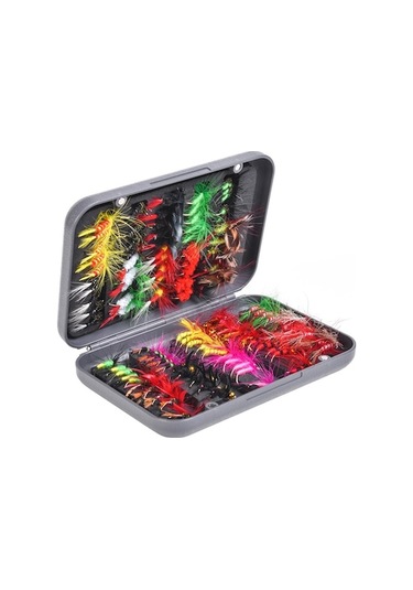 Novahub Çeşitli Renklerde Olta Sineği Seti 20/100 Adet - Taşıma Kutusu Dahil