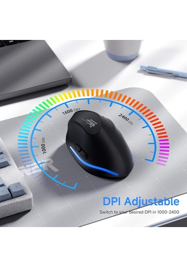 F-35b Bluetooth Type-c Giriş Oyuncu Dikey Ergonomik Mouse 2400dpı
