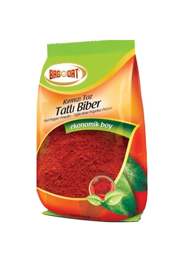 Bağdat Ekonomik Boy Kırmızı Tatlı Toz Biber 1 KG