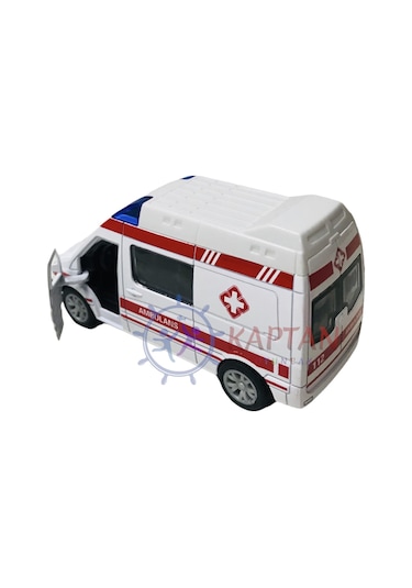 Çek Bırak Metal Ambulans Araba - Ambulans Metal Araba