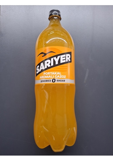 Sarıyer Portakal Aromalı Gazoz Şekersiz 1,5 Lt X 6 Adet