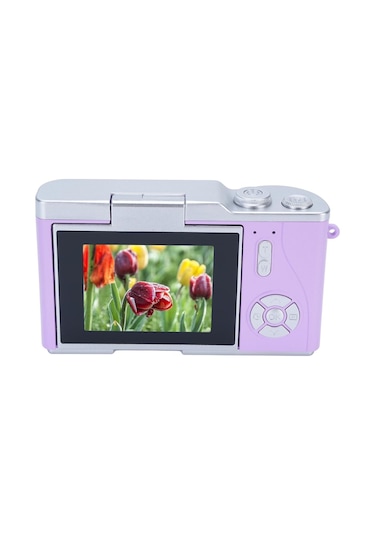Lk007 Fotoğraf Makinesi Mor Çocuk Kamera