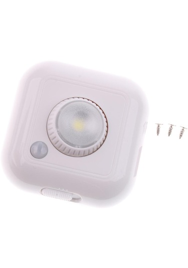 Suntek Pır Hareket Sensörü Led Gece Lambası Dolabı Beyaz Beyaz Çok Renkli