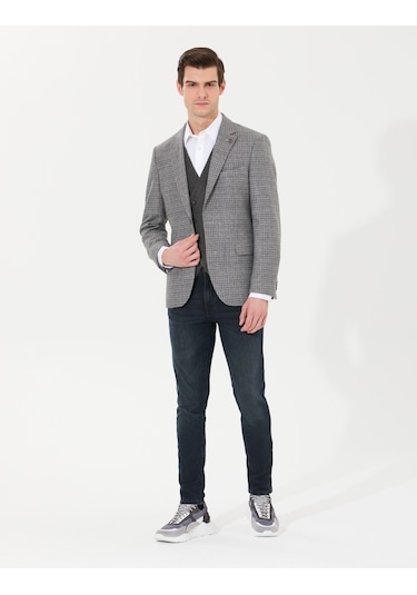 Pierre Cardin Erkek Gri Ceket 50256395-vr024 Gri Pierre Cardin Erkek Gri Ceket 50256395-vr024 Gri