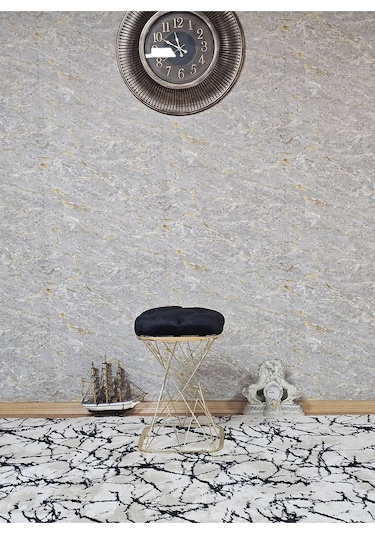 Kare Gold Kaplama Yeşil Puf Oturak - Bench - Ayak Ucu Oturak - Ta 001