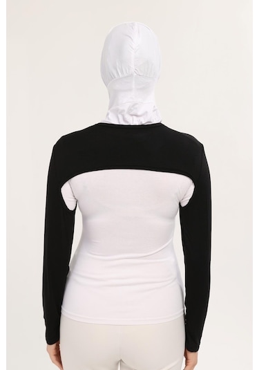 Sıfır Yakalı Boyunluklu Kolluk Siyah Çok Renkli