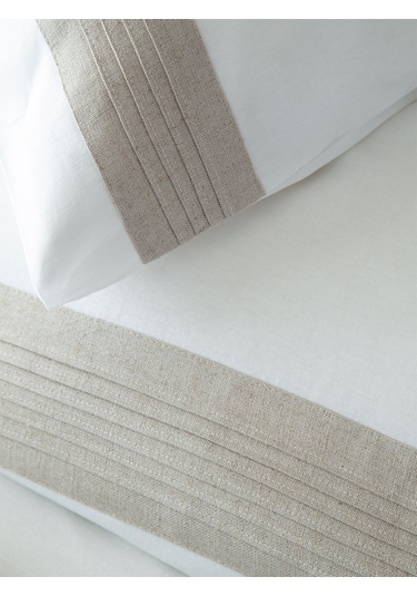 Bedline Şönil Nevresimli Yatak Örtüsü Seti Çift Kişilik Eternal Gri Gri