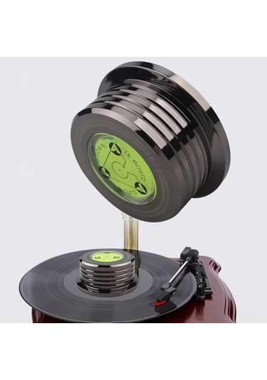 Maiyame "50hz Hassas Vinil Plak Sabitleyici - Titreşim Önleyici Ve Hız Göstergeli"