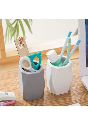 Leezsing Çok İşlevli Kalemlik Saklama Kutusu Masaüstü Düzenleyici Ofis Okul Kırtasiye Malzemeleri İçin