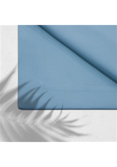 Kuş Gözü Desenli Masa Örtüsü Aqua Mavi-661 - Aqua Mavi