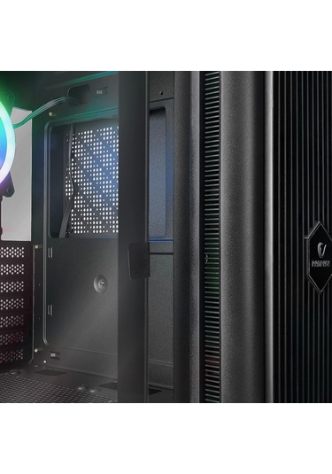 Rampage Prolıx Mesh 650w 80+ Siyah 4 12cm Argb Fan Manyetik Temperli Camlı Atx Mid-t Gaming Oyuncu K