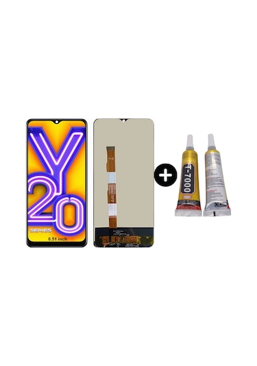 TeknikEvim Vivo Y20 V2027 Lcd Ekran Dokunmatik B-7000
