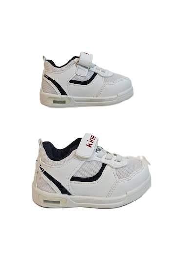 Kinetix Hornet Fx Beyaz Cırtlı Bebe Erkek Çocuk Spor Ayakkabı Beyaz