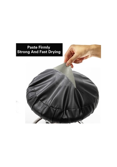 Kalınlaşmış Kendinden Yapışkanlı Deri Tamir Mobilya Masa Kanepe Araba Koltuğu White L