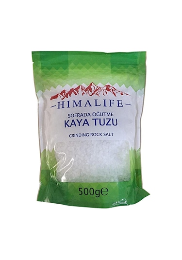 Himalife Sofrada Öğütme Kaya Tuzu 500 G + Değirmen 190 G