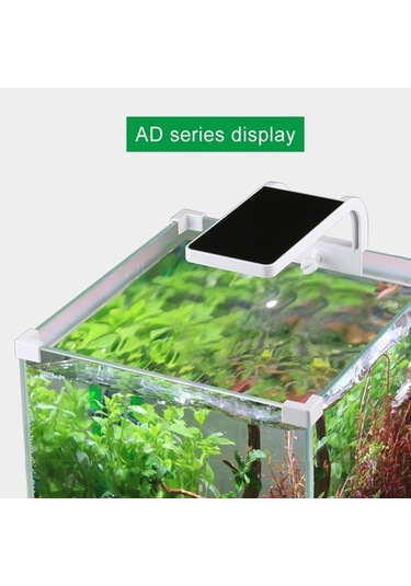 Silkroadselect Huoxun Shop A Ade-200c Stili Akvaryum Led Ade Aydınlatma Lambası, Su Bitkili Akvaryum Led Işık, 220v Akvaryum Led Işık, Ultra Ince Yetiştirme Aydınlatma Lambası Beyaz