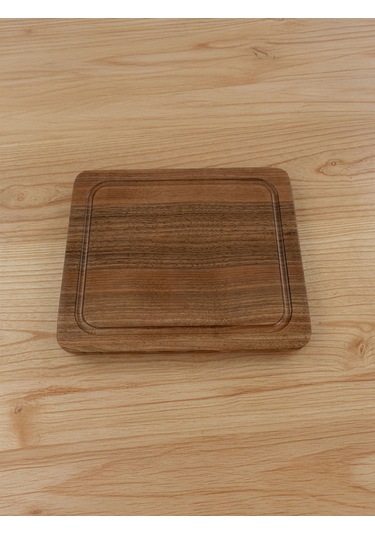 Ahşap Kare Kesme & Sunum Tahtası