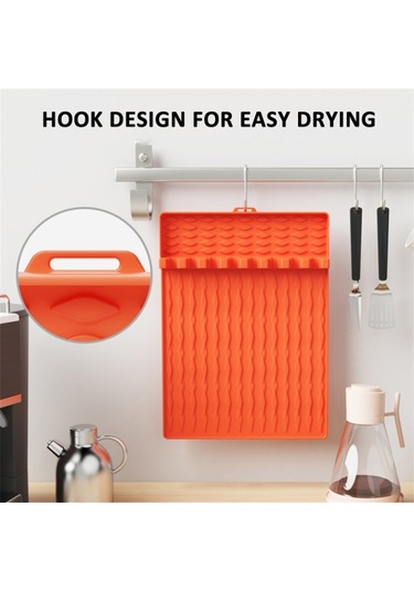 Cbtx Kamp Barbekü Aletleri Silikon Mat Barbekü Izgara Gereçleri Tutucu Mat 002 001