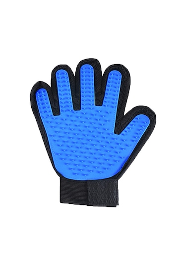 Hangfox Kedi Bakımı Için Mavi Sol Eldiven: Tüy Alma, Temizleme Ve Masaj Fonkisyonu - Kolay Kullanım, Dayanıklı Malzeme