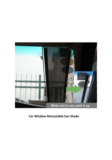 Tongxida Otomobil Ön Camı İçin Geri Çekilebilir Araba Pencere Güneşlik, 125cm X 58cm Boyut, Rastgele Renk