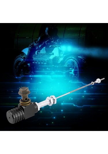 Yaozixa Alüminyum Hidrolik Debriyaj Alt Pompa M10x1.25mm - Motosiklet Atv Dirt Bike İçin Dayanıklı Ve Hızlı Vites Değişimi Siyah