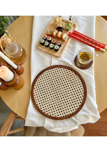 Rattan Hazeran Supla Eskitme Model %100 Doğal Hazeran M023 Eskitme Kahverengi