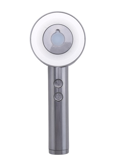 Xurunkeji Mod Elektrikli Masaj Tarağı Taşınabilir Kızılötesi Terapi Tarağı Başlardaki Saç Folikülleri Esans Yağı Aplikatörü, Gri