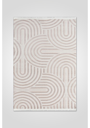 Volora Halı Koleksiyonu Yumuşak Dokulu, Modern İnce Form, Tozumaz Ve Kolay Temizlenebilir Krem - Bej