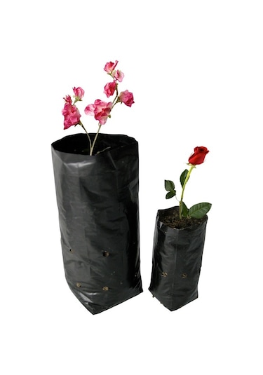 Fidan Poşeti 17X30 Cm Körüklü Fidan Torbası Fide Fidan Poşetleri