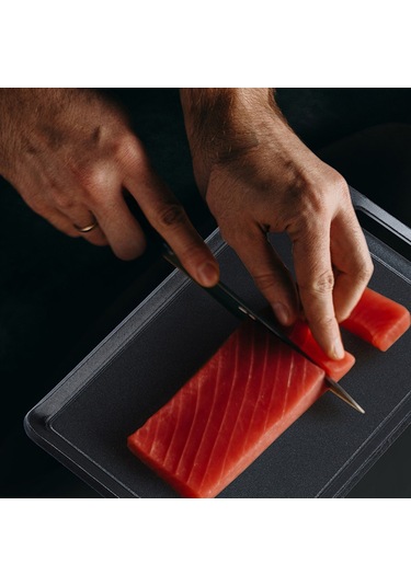 Xiyyadms Dış Mekan Piknik İçin Demir Mini Izgara Tepsisi - 13x8.5 Cm, 294 Gr Siyah