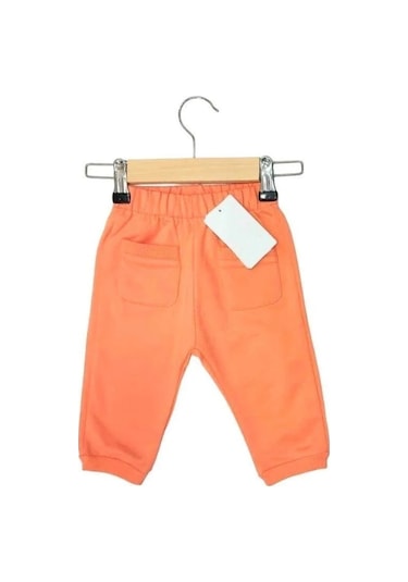 Çikoby Kız Bebek Pamuklu Bel Ve Paça Lastikli Alt-13531 Nar Çiçeği