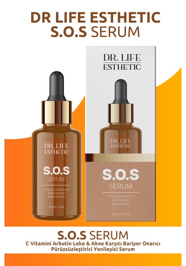 Dr. Life Esthetic C Vitamini S.o.s Leke Açıcı Serum 30 ML