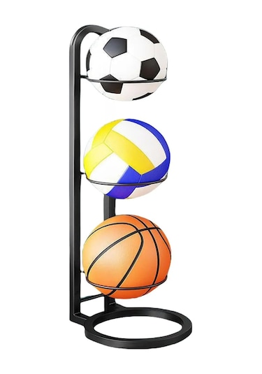 Treasure Kapalı Çocuk Basketbol Depolama Raf Koymak Top Futbol