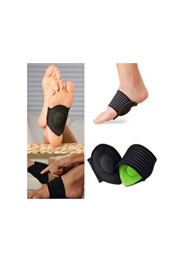 1 Çift Koşu Ark  Pedleri Plantar Fasiit Terapi Ark, Topuk Ve Ayak  İçin