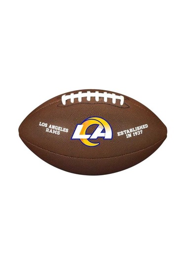 Wilson Nfl Team Logo Composite La Rams Amerikan Futbol Topu Wtf1748xbla Çok Renkli