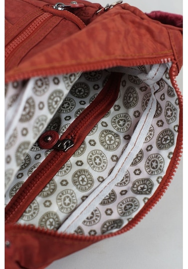 Krinkıl / Klinkır Su Geçirmez Kumaş Çok Gözlü Çapraz Kol Ve Omuz Postacı Çantası Kiremit 9507 Kiremit