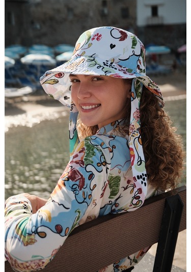 Bağlamalı Bucket Şapka Summer Summer