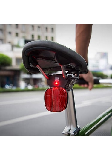 Biologic Taillight Sele Bağlantılı Bisiklet Arka Stop Siyah
