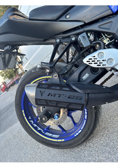 Yamaha Mt-25 Egzoz Koruması Siyah