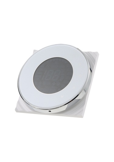 Padalink Beyaz Dairesel Dokunmatik Ekranlı Klima Kontrol Paneli - Fan Ve Valf Kontrolü, 0.5 C Doğruluk, 95-240v