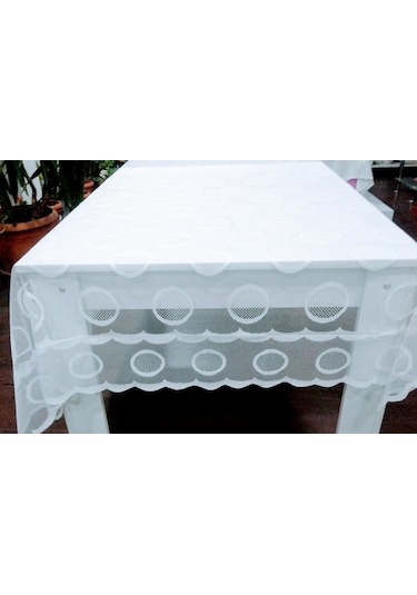 Taç Jakar Dikdörtgen Masa Örtüsü