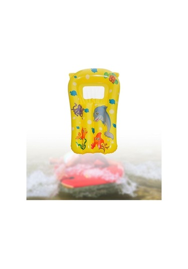 Ganzhoushop Tahtası Suntek Şişme Sörf Su Sporları Çocuklar İçin Sarı