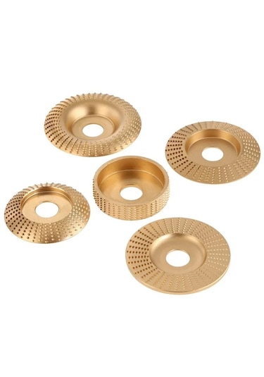 Ahşap İşleme Törpü Disk Seti 5 Parça Avuç Taşlama İçin