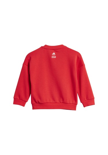 Adidas I Mrvl Sm Jog Bebek Eşofman Takımı Kırmızı Jf3630-b Kırmızı Siyah Kırmızı - Siyah