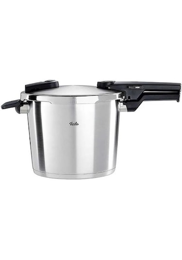 Fissler - Vitaquick Premium 6 Litre Düdüklü Tencere + Tava Set