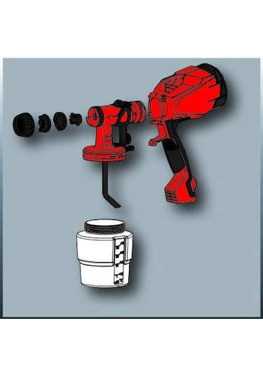 Einhell TC-SY 500 P 500W - 4260010 Sprey Boya Tabancası
