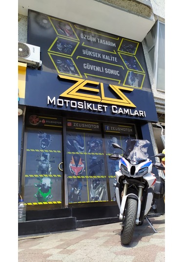 2020-25 Bmw S1000xr Ön Cam Koyu Füme 52cm 4mm Zeus